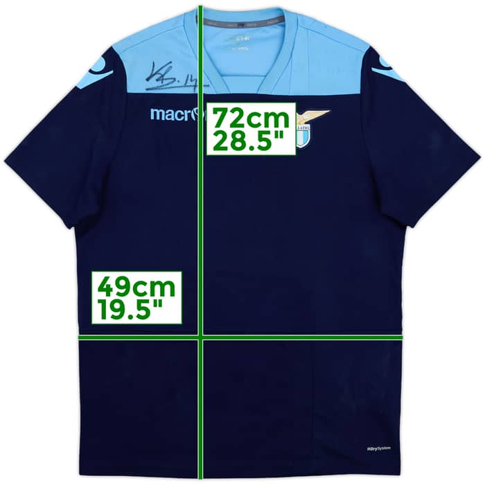 2017-18 Lazio Signed Macron Training Shirt - 8/10 - (M)