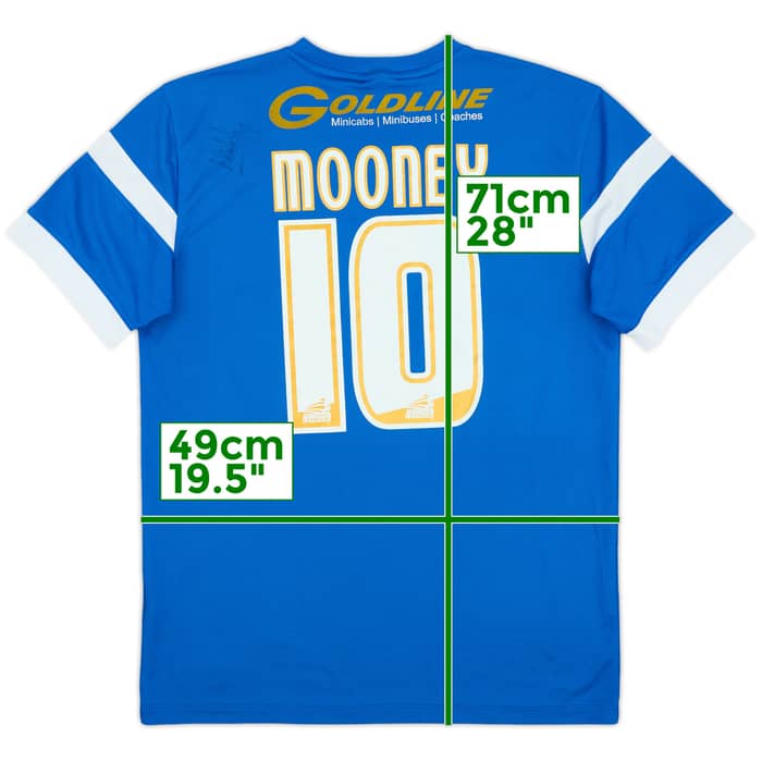 2014-15 Leyton Orient Signed Away Shirt Mooney #10 - 8/10 - (M)