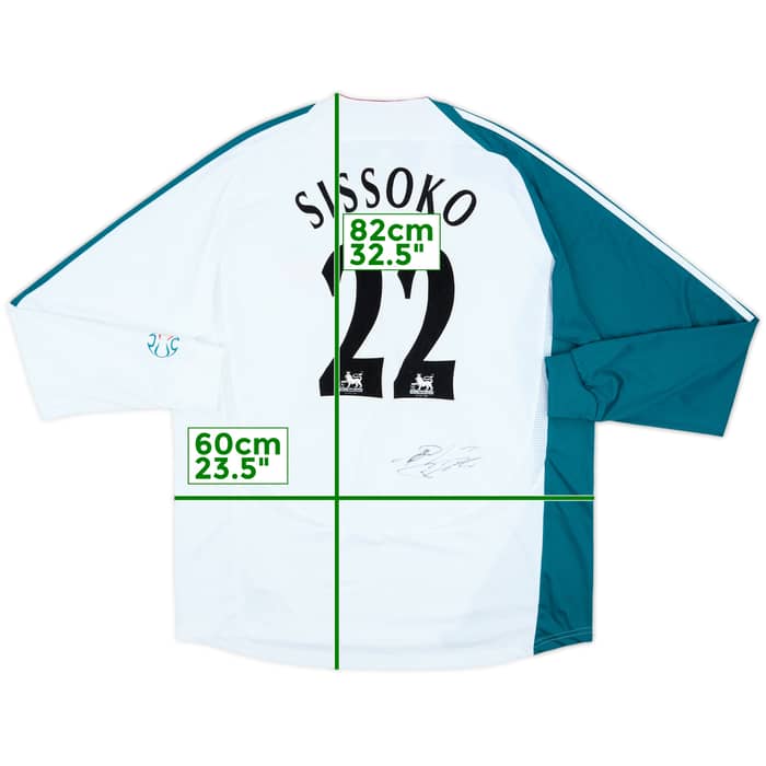 2006-07 Liverpool Signed Third L/S Shirt Sissoko #22 - 8/10 - (XL)