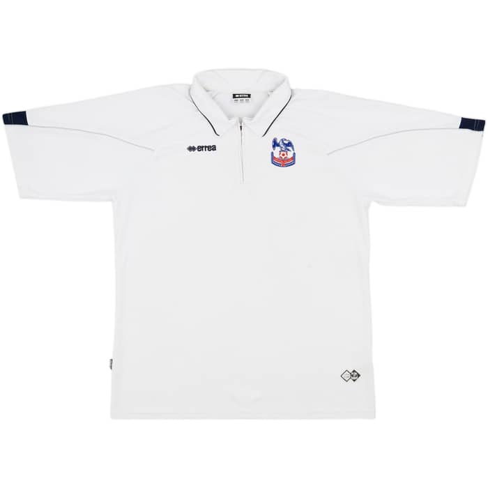 2007-08 Crystal Palace Errea 1/4 Zip Polo Shirt - 6/10 - (3XL)