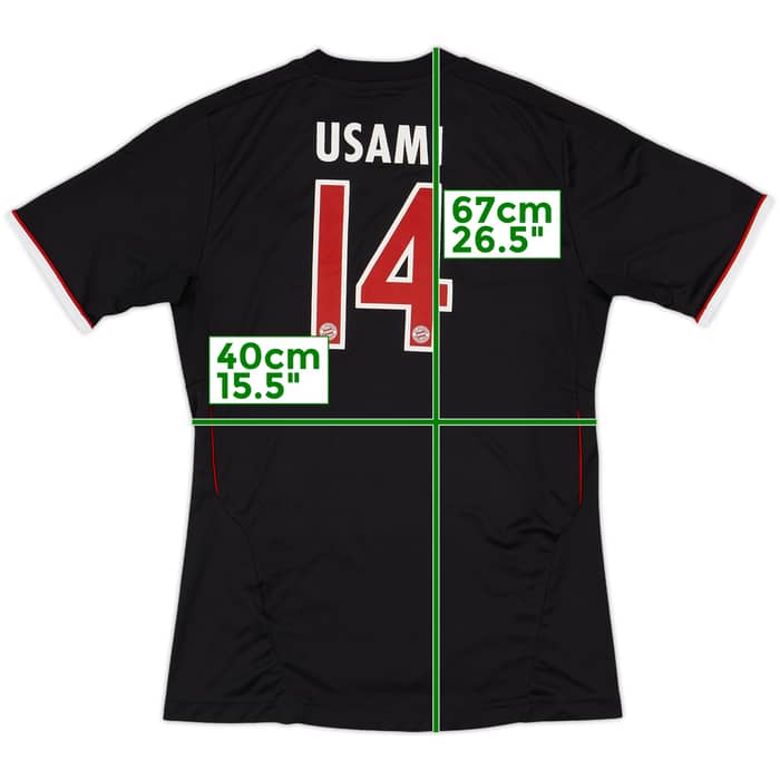 2011-12 Bayern Munich Third Shirt Usami #14 - 6/10 - (L.Boys)