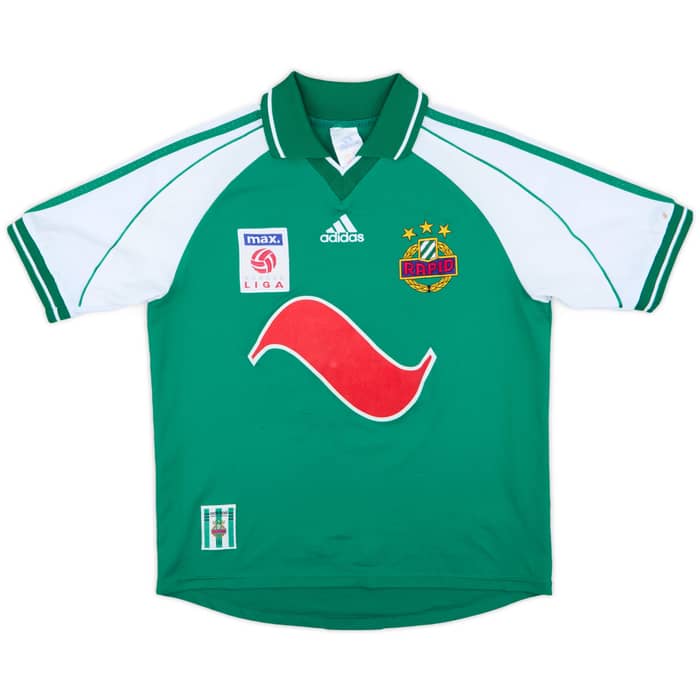 1999-01 Rapid Vienna Home Shirt Christian #10 - 7/10 - (Y