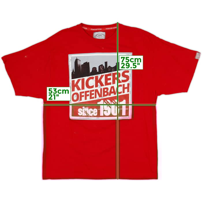 2010s Offenbacher Kickers Graphic Tee - 9/10 - (XL)