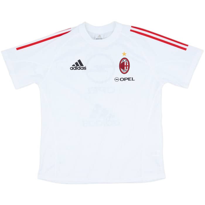 2005-06 AC Milan adidas Training Shirt - 9/10 - (L)