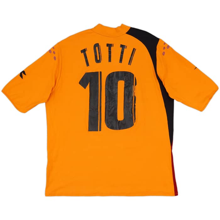 2005-06 Roma Third Shirt Totti #10 - 5/10 - (XL)