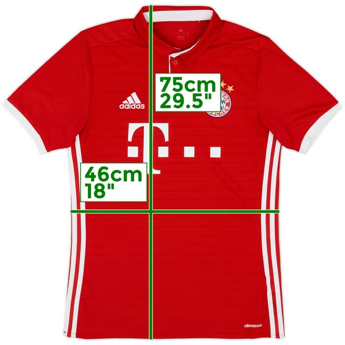 2016-17 Bayern Munich Home Shirt - 5/10 - (S)