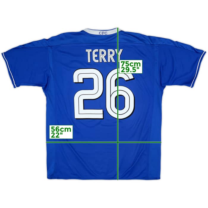 2003-05 Chelsea Home Shirt Terry #26 - 6/10 - (XL)