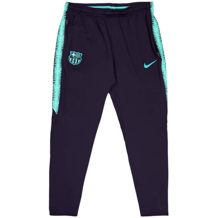 2019-20 Barcelona Nike 1/4 Zip Tracksuit - 8/10 - (S)