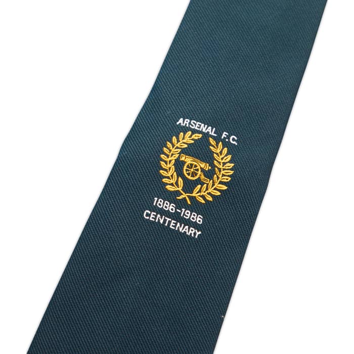 1985-86 Arsenal Club Issue Centenary Tie