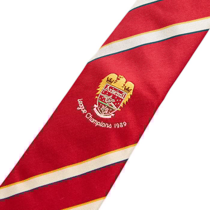 1989 Arsenal Club Issue 'League Champions' Tie