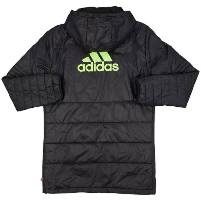 2016-17 Chelsea adidas Padded Bench Coat - 7/10 - (M)
