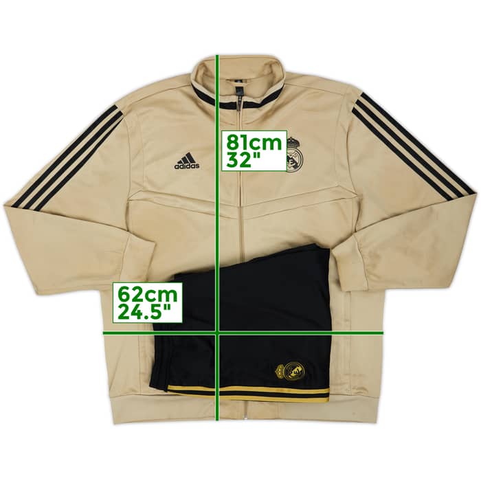 2019-20 Real Madrid adidas Tracksuit - 8/10 - (XL)