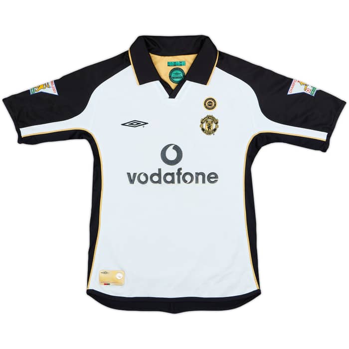 2001-02 Manchester United Centenary Away/Third Shirt V.Nistelrooy #10 - 6/10 - (S.Boys)