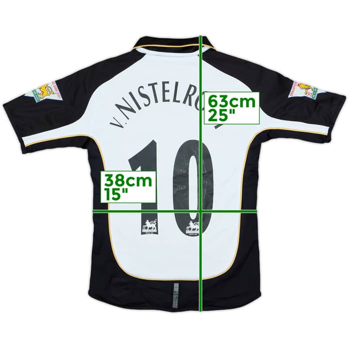 2001-02 Manchester United Centenary Away/Third Shirt V.Nistelrooy #10 - 6/10 - (S.Boys)