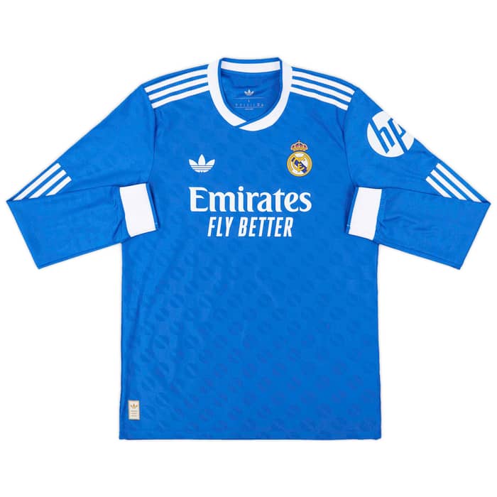 2025-26 Real Madrid Authentic Third L/S Shirt Mbappe #10