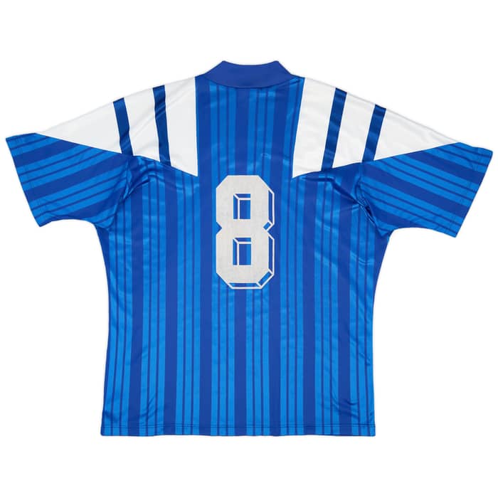 1992-93 adidas Template Shirt #8 - 8/10 - (XL)