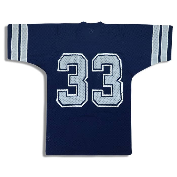 1980s Dallas Cowboys Dorsett #33 MacGregor Sand-Knit Jersey (Home) S
