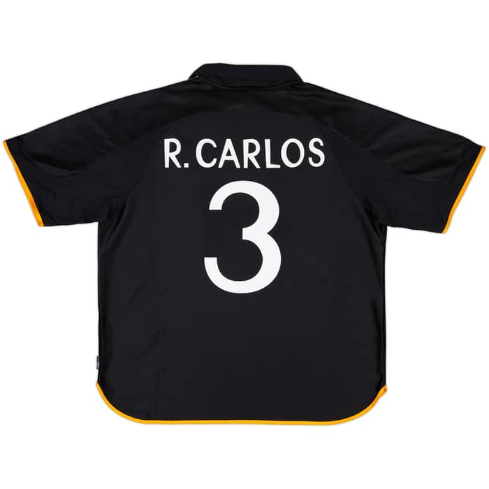 1999-00 Real Madrid adidas Reissue Away Shirt R.Carlos #3