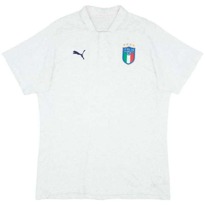 2017-18 Italy Puma Polo Shirt - 8/10 - (XXL)