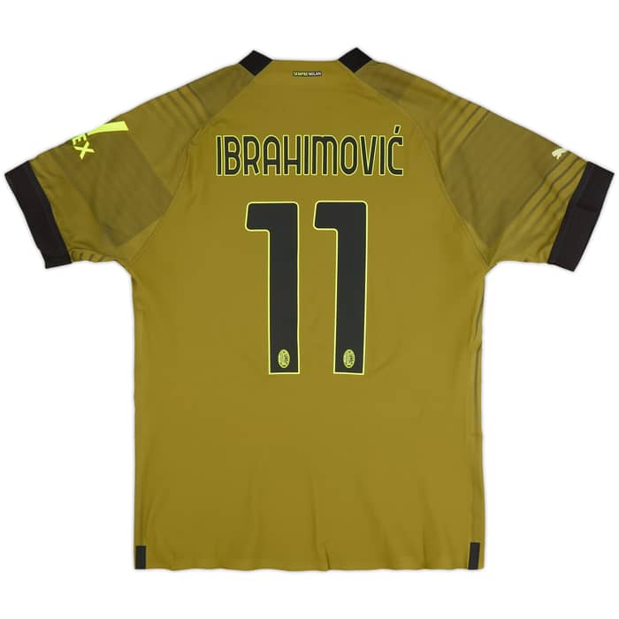 2022-23 AC Milan Authentic Third Shirt Ibrahimovic #11