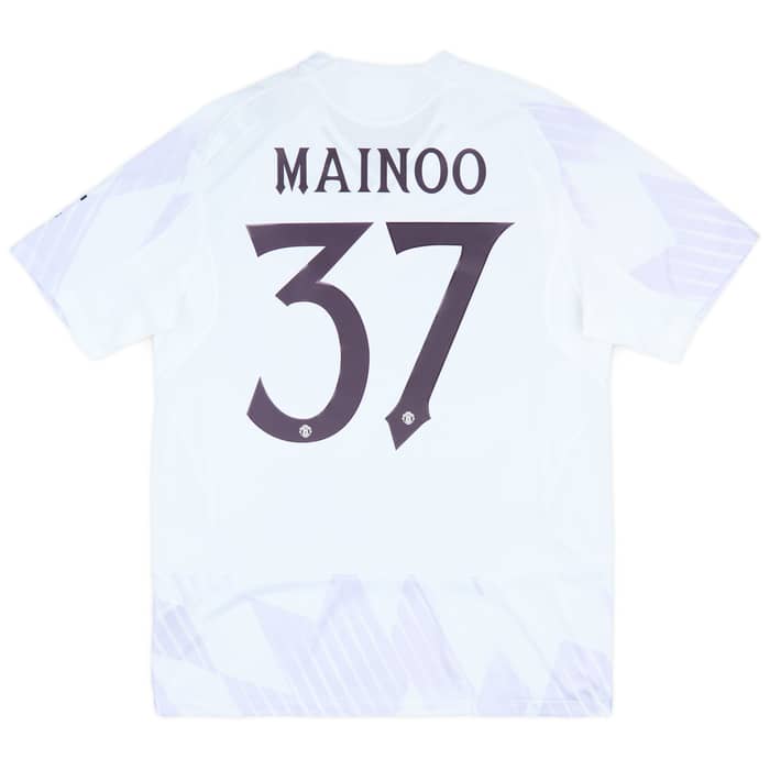 2025-26 Manchester United Authentic Away Shirt Mainoo #37