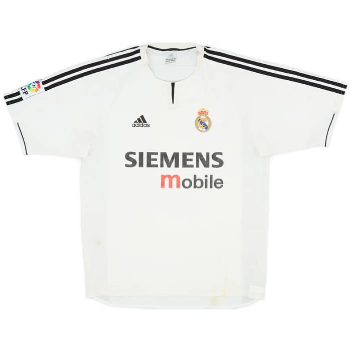 2003-04 Real Madrid Home Shirt Zidane #5 - 5/10 - (M)