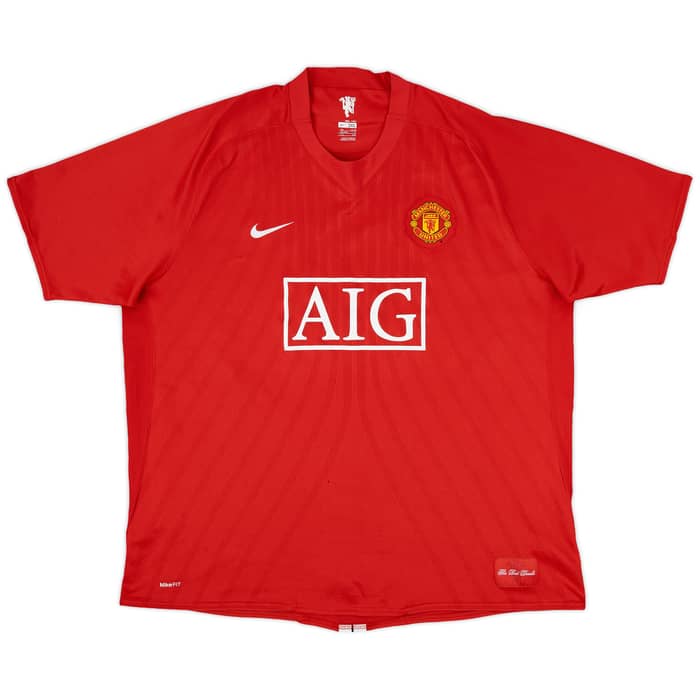 2007-09 Manchester United Home Shirt Rooney #10 - 5/10 - (3XL)