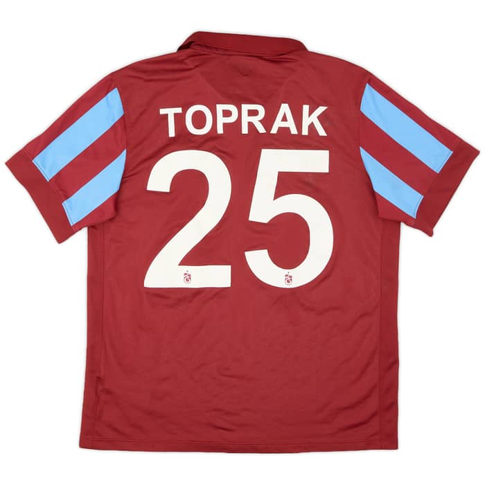 2014-15 Trabzonspor Home Shirt Toprak #25 - 7/10 - (L)