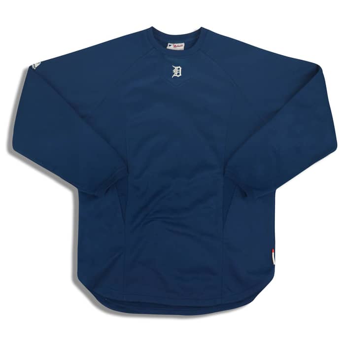 2010 Detroit Tigers Authentic Majestic Training Top L
