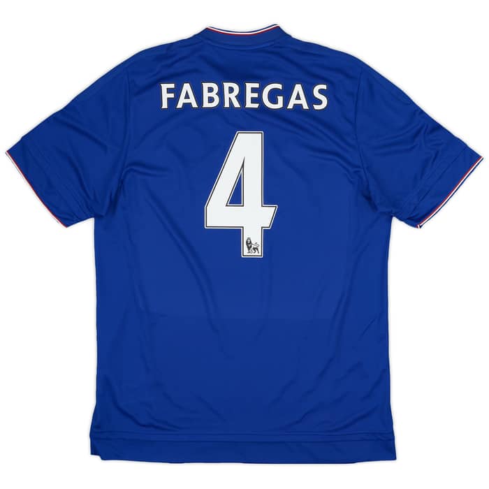 2015-16 Chelsea Home Shirt Fabregas #4 (L)
