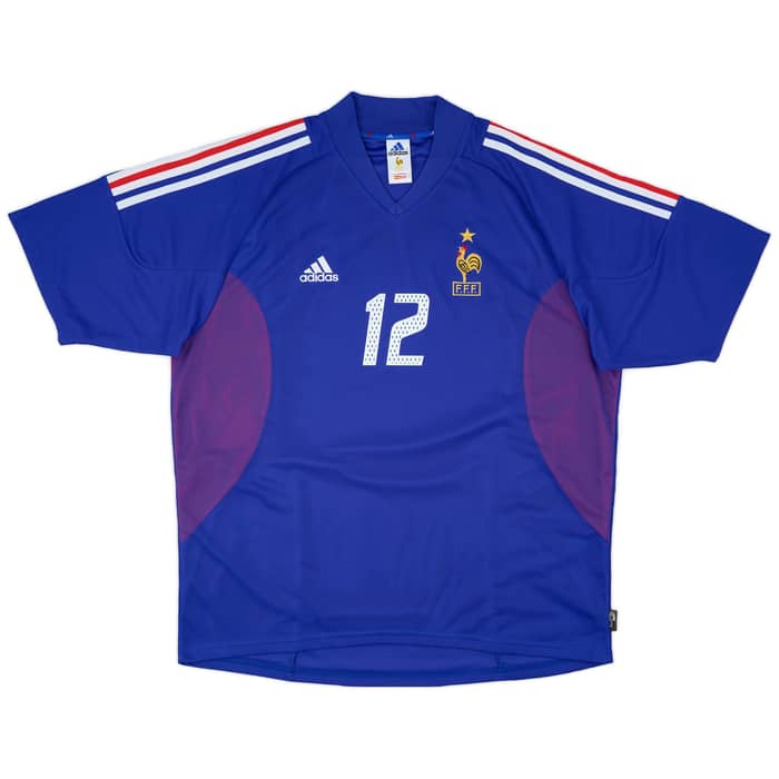 2002-04 France Home Shirt Henry #12 - 10/10 - (XL)