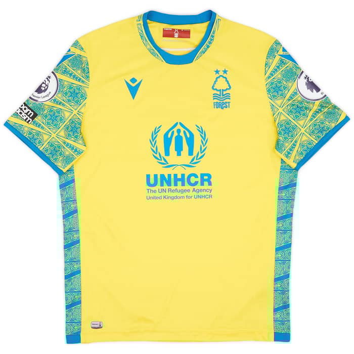 2022-23 Nottingham Forest Match Issue Away Shirt Mangala #5