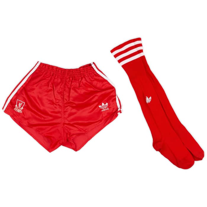 1987-89 Liverpool Player Issue Home Shorts & Socks