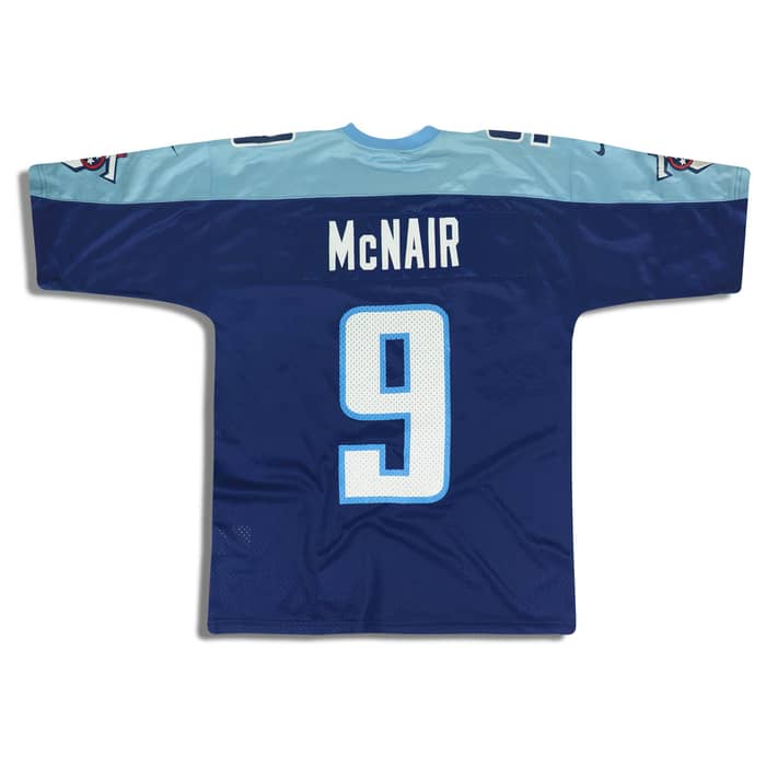 1999-00 Tennessee Titans McNair #9 Nike Jersey (Home) M