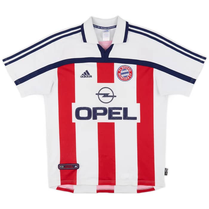 2000-01 Bayern Munich Away Shirt Elber #9 - 6/10 - (M)