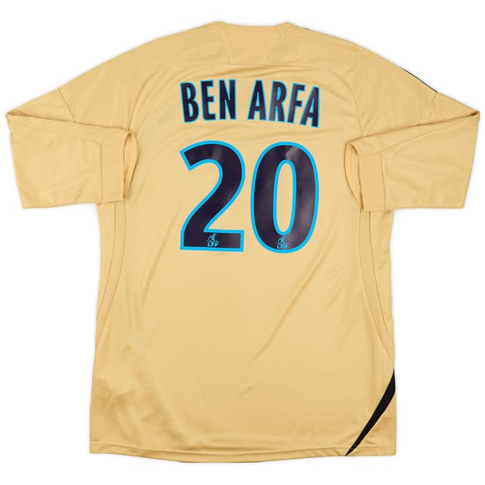 2008-09 Olympique Marseille Third Shirt Ben Arfa #20 - 8/10 - (L)