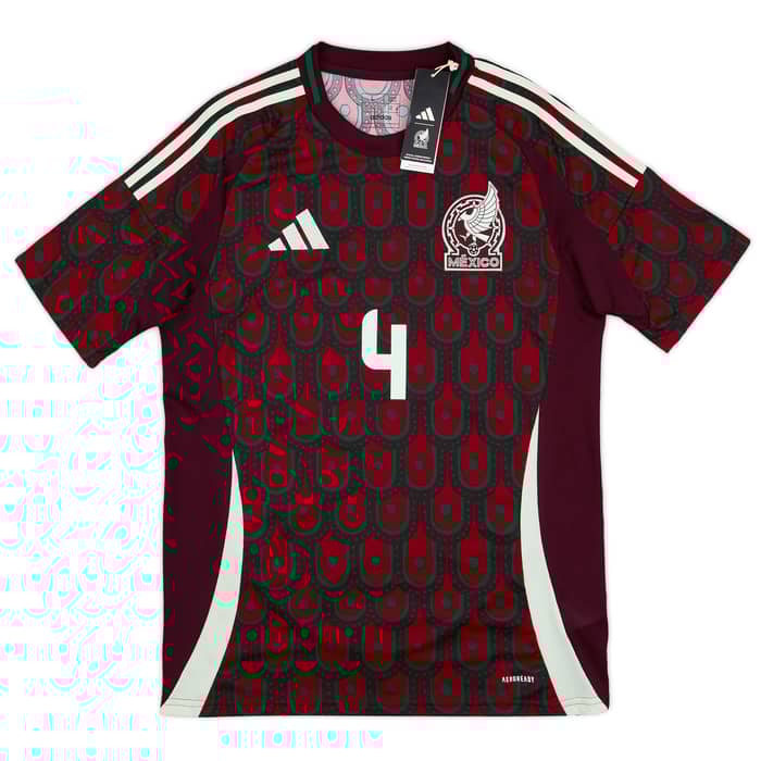 2024-25 Mexico Special Edition Home Shirt E.Alvarez #4