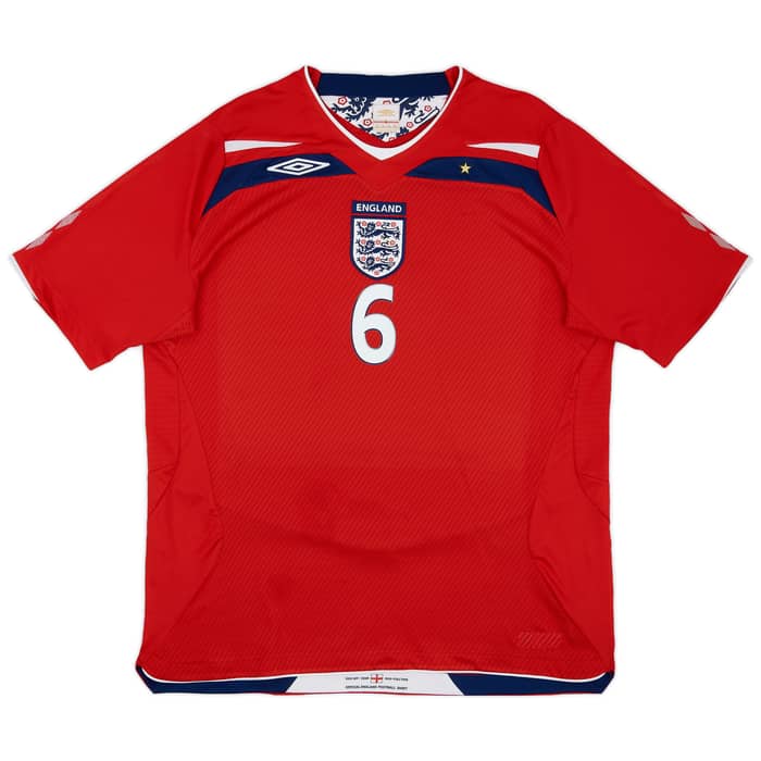 2008-10 England Away Shirt Terry #6 - 8/10 - (XL)