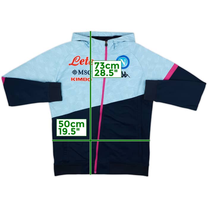 2020-21 Napoli Kappa Track Jacket - 7/10 - (L)