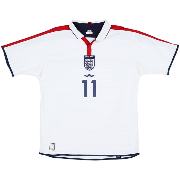 2003-05 England Home Shirt Lampard #11 - 10/10 - (L)