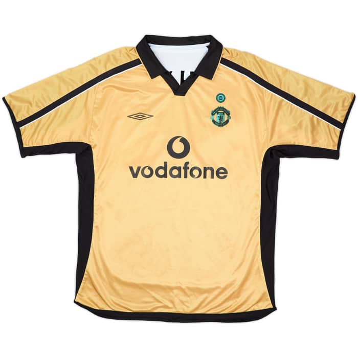 2001-02 Manchester United Centenario Camiseta de visitante/tercera Beckham #7 - 5/10 - (XL)