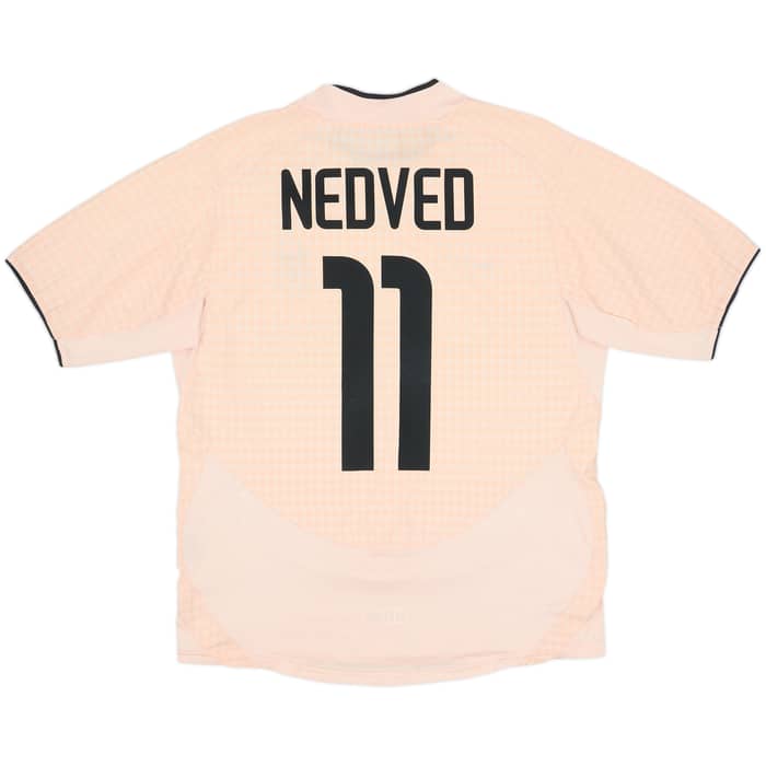 2003-04 Juventus Away Shirt Nedved #11 - 6/10 - (M)