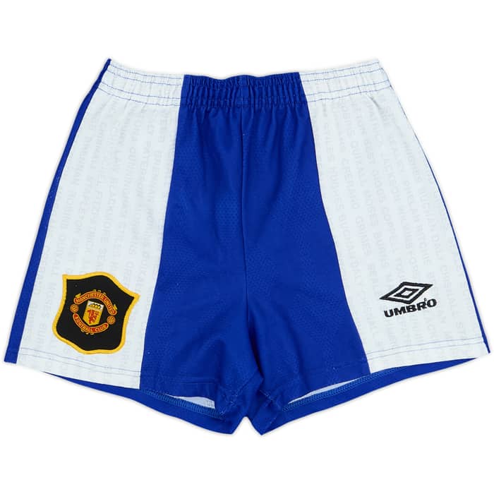 1994-96 Manchester United Third Full Kit - 8/10 - (L.Boys)
