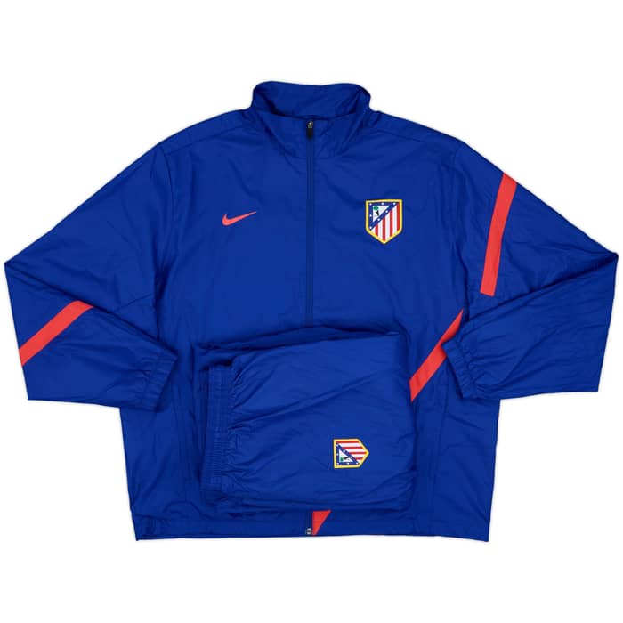 2011-12 Atletico Madrid Nike Tracksuit - 8/10 - (XXL)