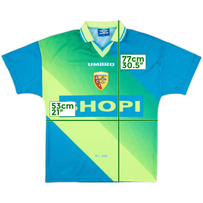 1996-97 Lens Away Shirt - 9/10 - (M)