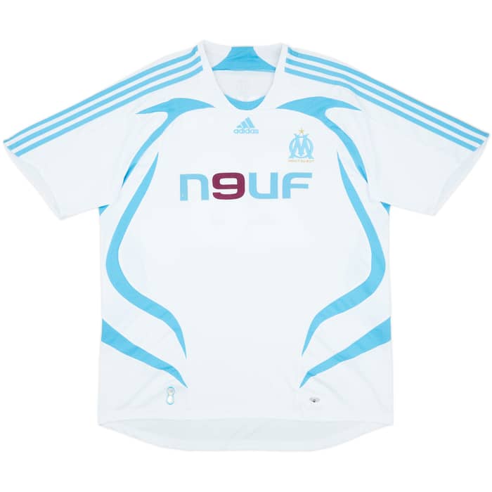 2007-08 Olympique Marseille Home Shirt Valbuena #28 - 7/10 - (XXL)
