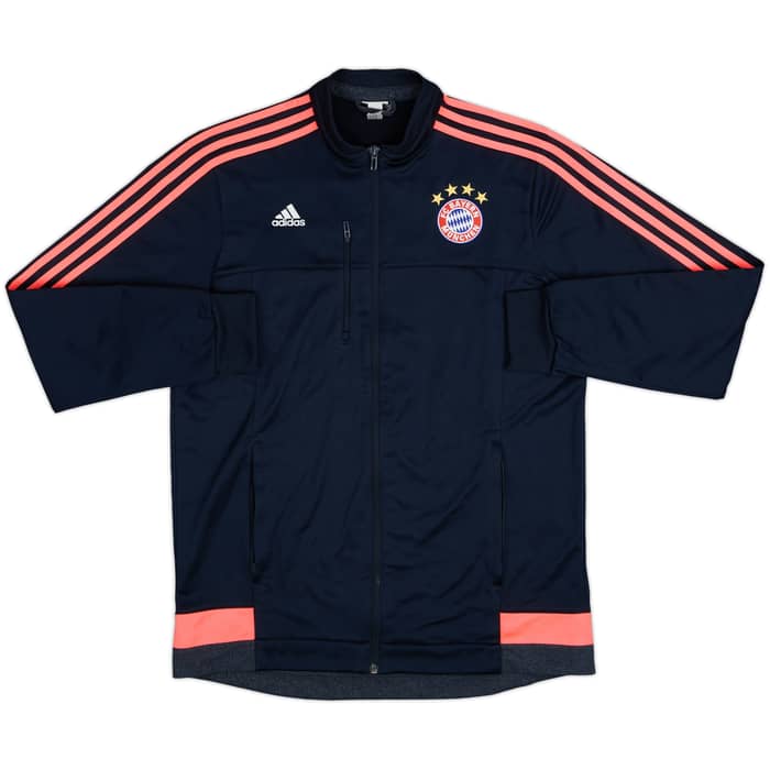 2015-16 Bayern Munich adidas CL Full Tracksuit - 9/10 - (L)