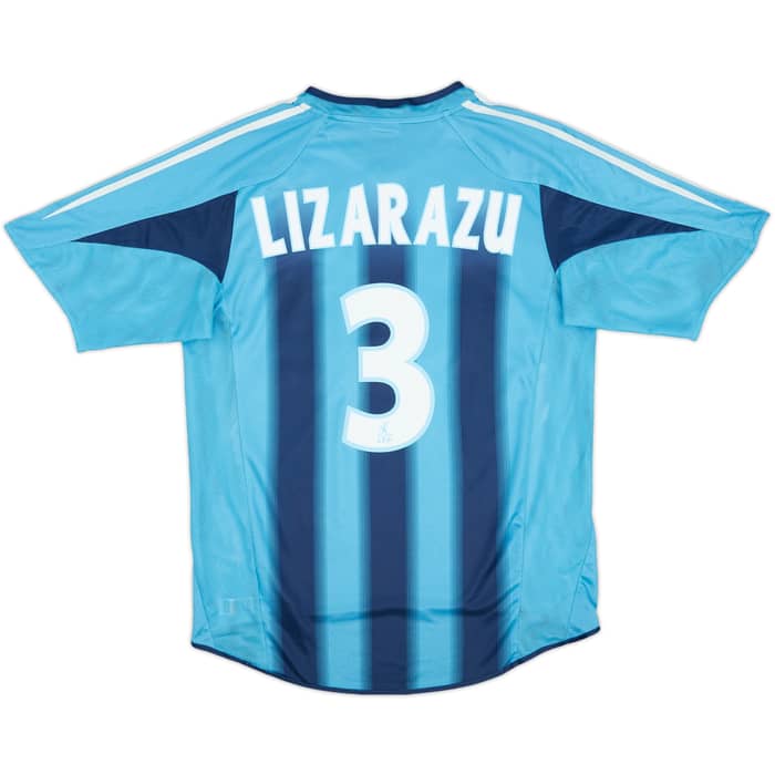 2004-05 Olympique Marseille Away Shirt Lizarazu #3 - 6/10 - (S)