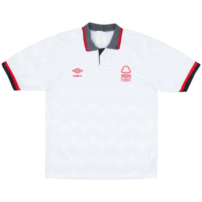 1989-91 Nottingham Forest Away Shirt - 8/10 - (S)