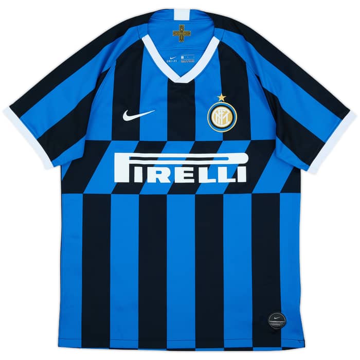 2019-20 Inter Milan Home Shirt Lukaku #9 - 7/10 - (L)